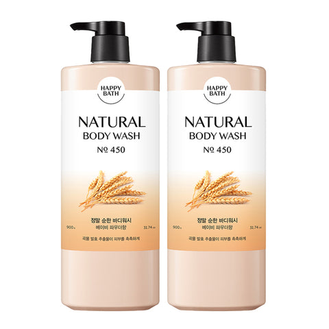 Happy Bath Truly Moisturizing Mildly Acidic Body Wash 900g (2-pack)