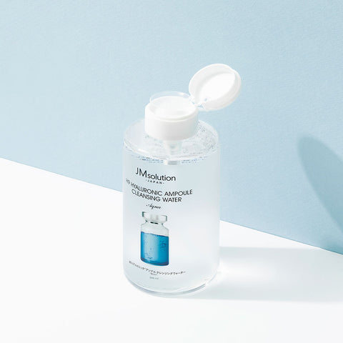 JM Solution H9 Hyaluronic Ampoule Cleansing Water 500ml (2 Pack)
