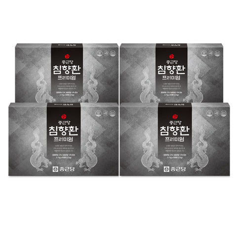 Chongkundang Chimhyanghwan Premium (Agarwood 22%, Deer Antler 10%) 60pills (4 Pack)