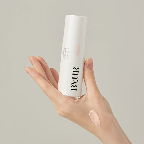 BYUR Serum Fit Shining Tone-Up Cream V1 40g (Pink Beige / Lavender)