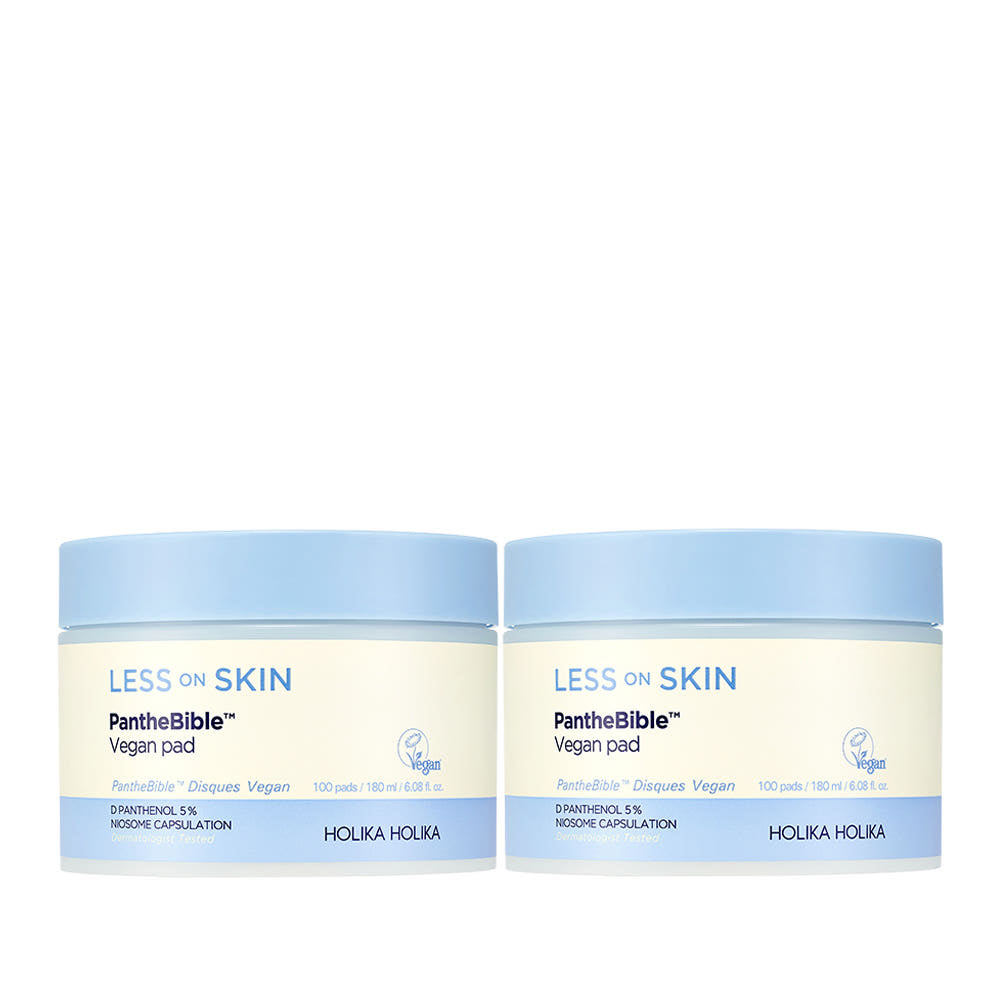 Holika Holika B5 Vegan Toner Pads - 100 Sheets (2 Pack)