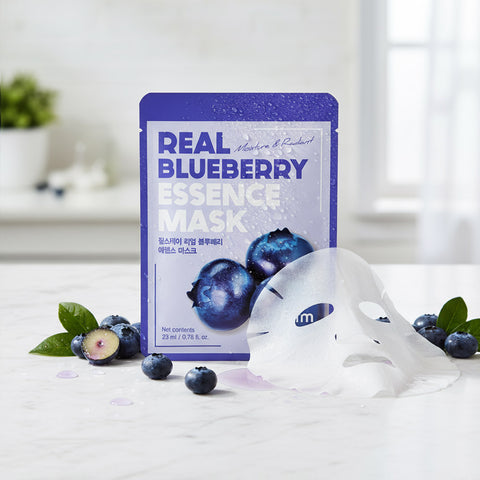 Farmstay Real Blueberry Essence Mask 23ml (10 sheets)