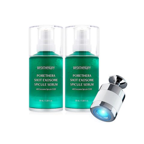 Meditherapy Porethera Shot Exosome Spicule Serum 38ml x 2 + Minimizer