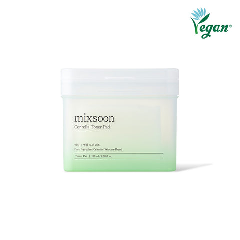 Mixsoon Centella Toner Pads 180ml 120Sheets (2 Pack)