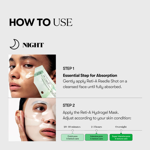 VT Reti-A Reedle Shot 100 2 Step Hydrogel Mask