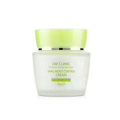 3W CLINIC Snail Moist Control Cream 50g