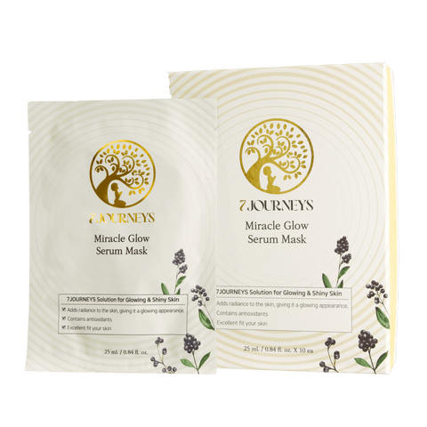 7Journeys Miracle Glow Serum Mask 25ml x 10ea