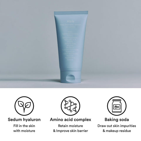 Soonsu Beauty Deep Clean Foam Cleanser Sedum Hyaluron Foam texture close-up