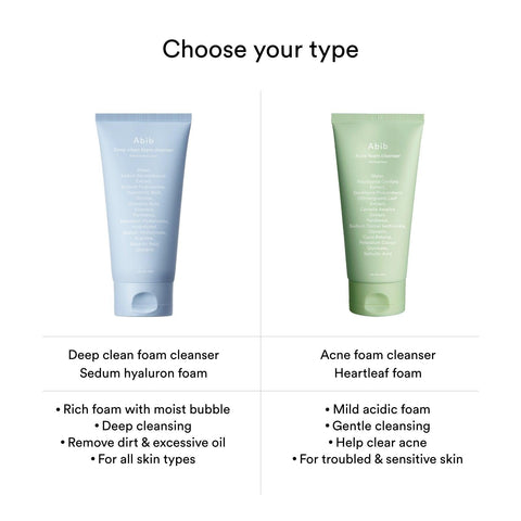 Soonsu Beauty Deep Clean Foam Cleanser Sedum Hyaluron Foam side view