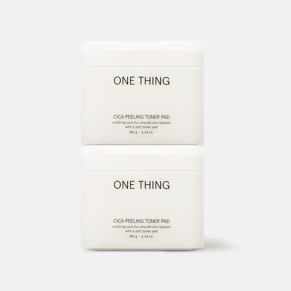 One Thing Cica Peeling Toner Pad 65 Sheets (2 Pack)