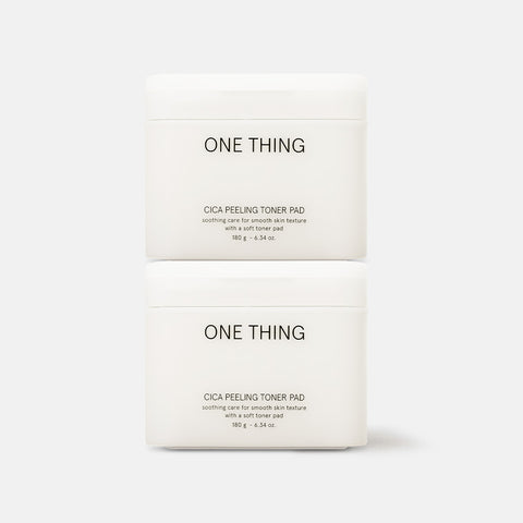 One Thing Cica Peeling Toner Pad 65 Sheets (2 Pack)