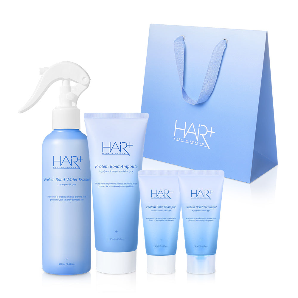 HairPlus Extreme Damage Protein Care Set (Essence, Mist, Shampoo and Treatment)