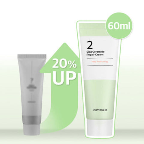 numbuzin No.2 Cica Ceramide Repair Cream 60ml