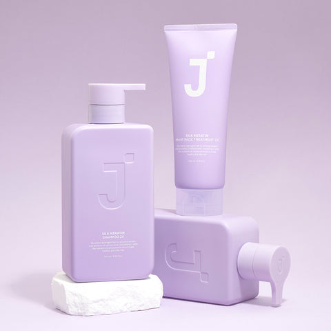 Jsoop Silk Keratin 2X Shampoo 3-Piece Set (Naver Exclusive)