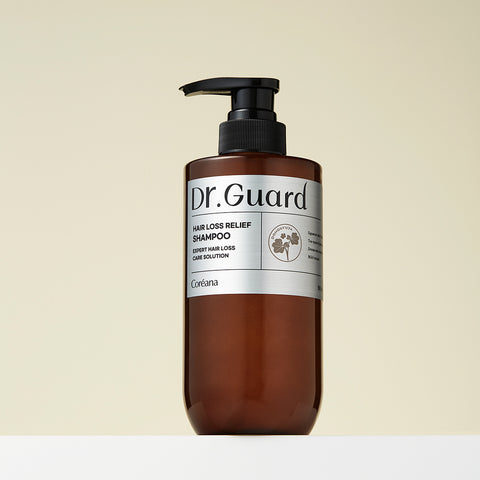 Koreana Dr. Guard Hair Loss Relief Shampoo Green Herb Scent, 500ml (2 Pack)