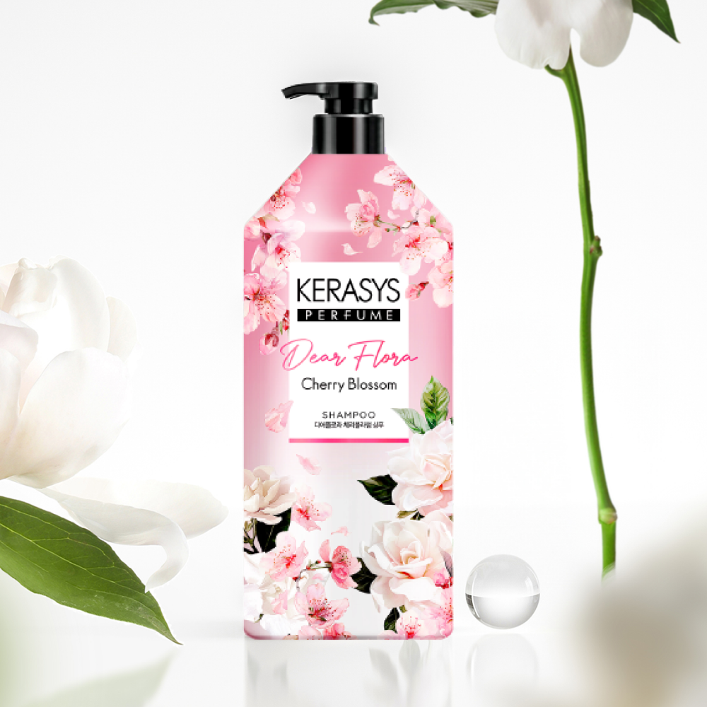 Kerasys Perfume Dear Flora Cherry Blossom Shampoo 1.5L