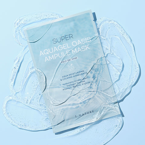 S.Nature Super Aquagel Oasis Ampoule Mask (5 pcs, 30ml each)