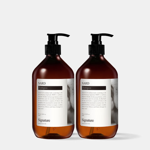 Nard Shampoo 500ml Signature Scent (2 Pack)