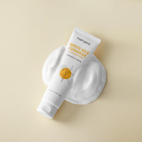 Labiotte Merieco White Rice Ceramide Cleansing Foam 150ml (2 Pack)