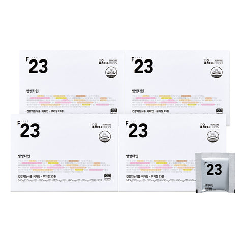 Celltrion InnerLab SaengSaengTamin 23 Multi-Vitamin & Mineral Multi-Pack (4 Boxes)