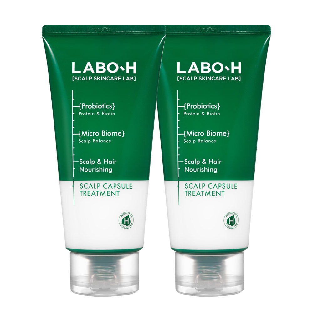 Labo H Hair Loss Relief Protein Scalp Strengthening Capsule Treatment 300ml (2 pack)