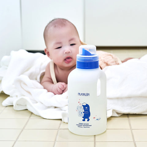 FRANKLIIN Baby Laundry Detergent Unscented 1L (Concentrated pH-Neutral)