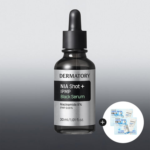 Dermatory Nia-Shot IPMP Trouble Black Serum 30ml (with 2 Hyal-Shot Ampoule Cream Sachets)