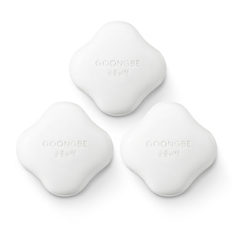 Goongbe Preemune Creamy Soap 90g x 3 Set (Bath, Shampoo, BotThome Cleanser)