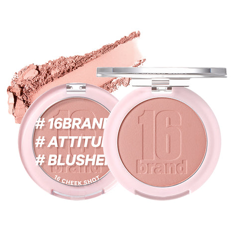 Chosungah Beauty 16Brand Cheek Shot Face Blusher (6 Colors)