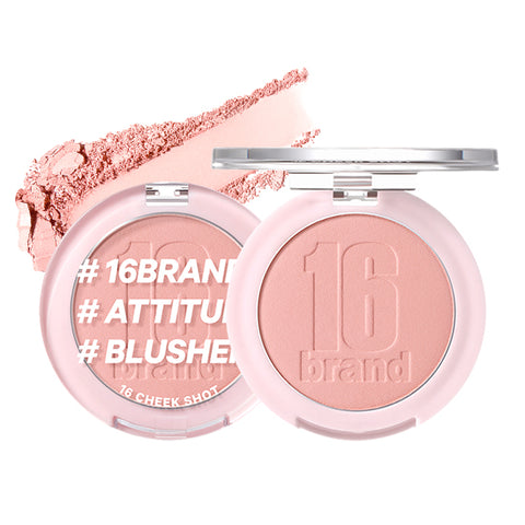 Chosungah Beauty 16Brand Cheek Shot Face Blusher (6 Colors)