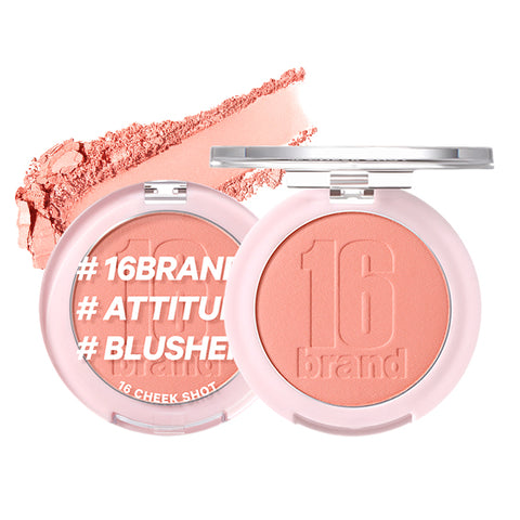 Chosungah Beauty 16Brand Cheek Shot Face Blusher (6 Colors)