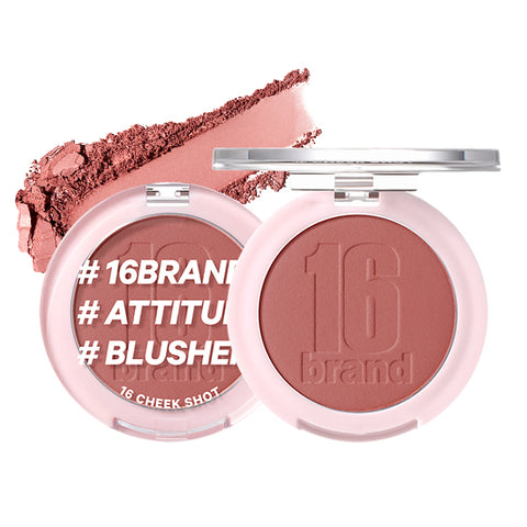 Chosungah Beauty 16Brand Cheek Shot Face Blusher (6 Colors)
