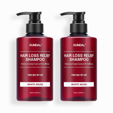 Kundal Caffeine Hair Loss Shampoo 500ml (2 Pack)