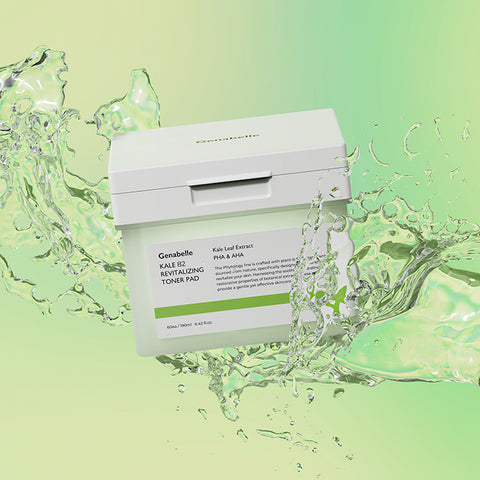 Genabelle Kale 82 Revitalizing Toner Pads 60 Sheets (2 Pack)