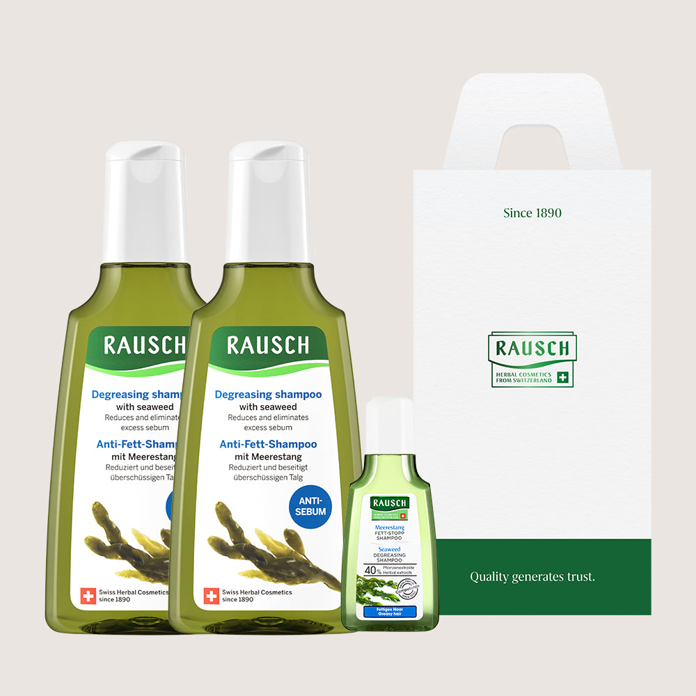 RAUSCH Seaweed Oily Scalp Shampoo 200ml Duo Gift Set