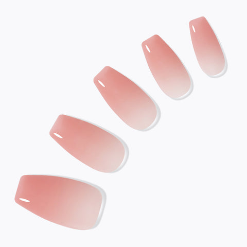 Dashing Diva Magic Press Rose Burn (Coffin) Nail Tips