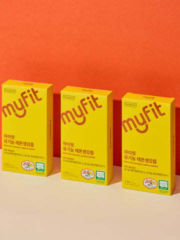 DongKook MyFit Organic Lemon & Ginger Extract 100 3 Boxes (630 g)