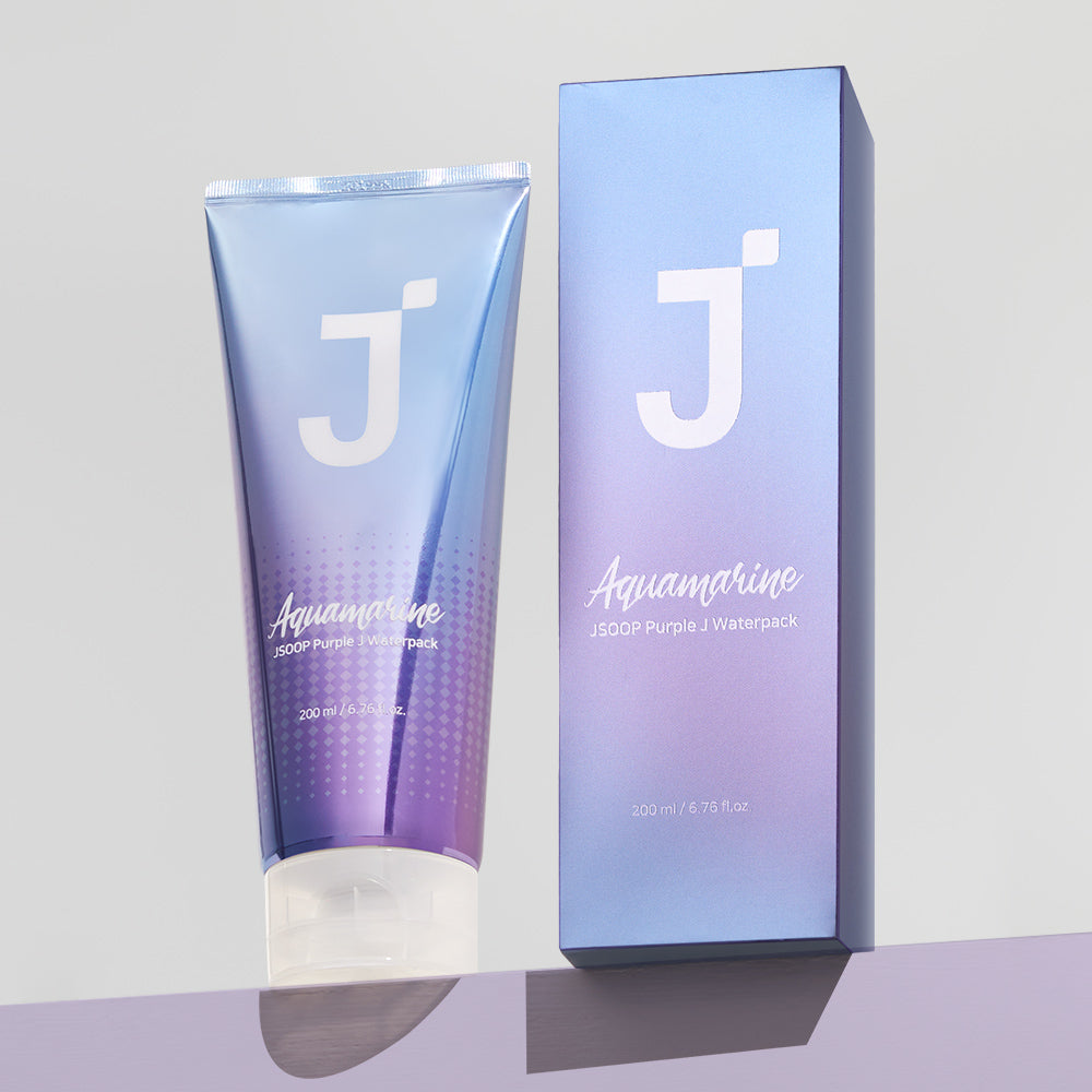 Jsoop Purple J Aquamarine Water Pack No-Wash Hair Treatment 200ml