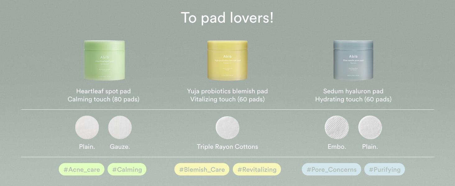 Soonsu Beauty Sedum Hyaluron Pad Hydrating Touch 75pads front view