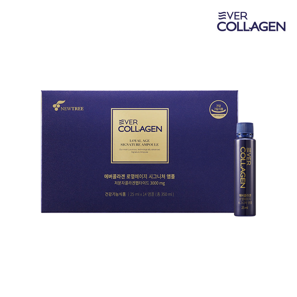 Newtree Ever Collagen Royal Age Signature Drinking Ampoule 25ml x 14 (2-Week Supply)