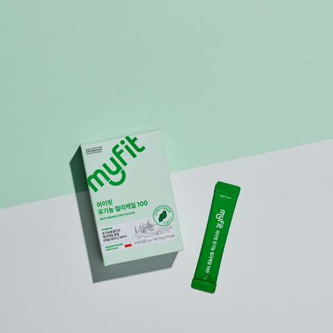 DongKook MyFit Organic Freeze-Dried Curly Kale Powder 14 Sachets x 10 Packs (5+5)