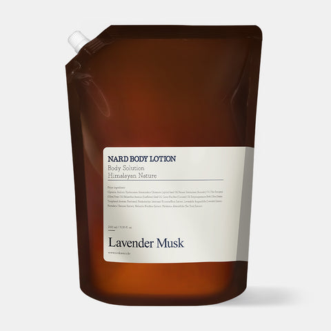 Nard Bouquet Garni Nard Body Lotion Lavender Musk Refill 2.1L