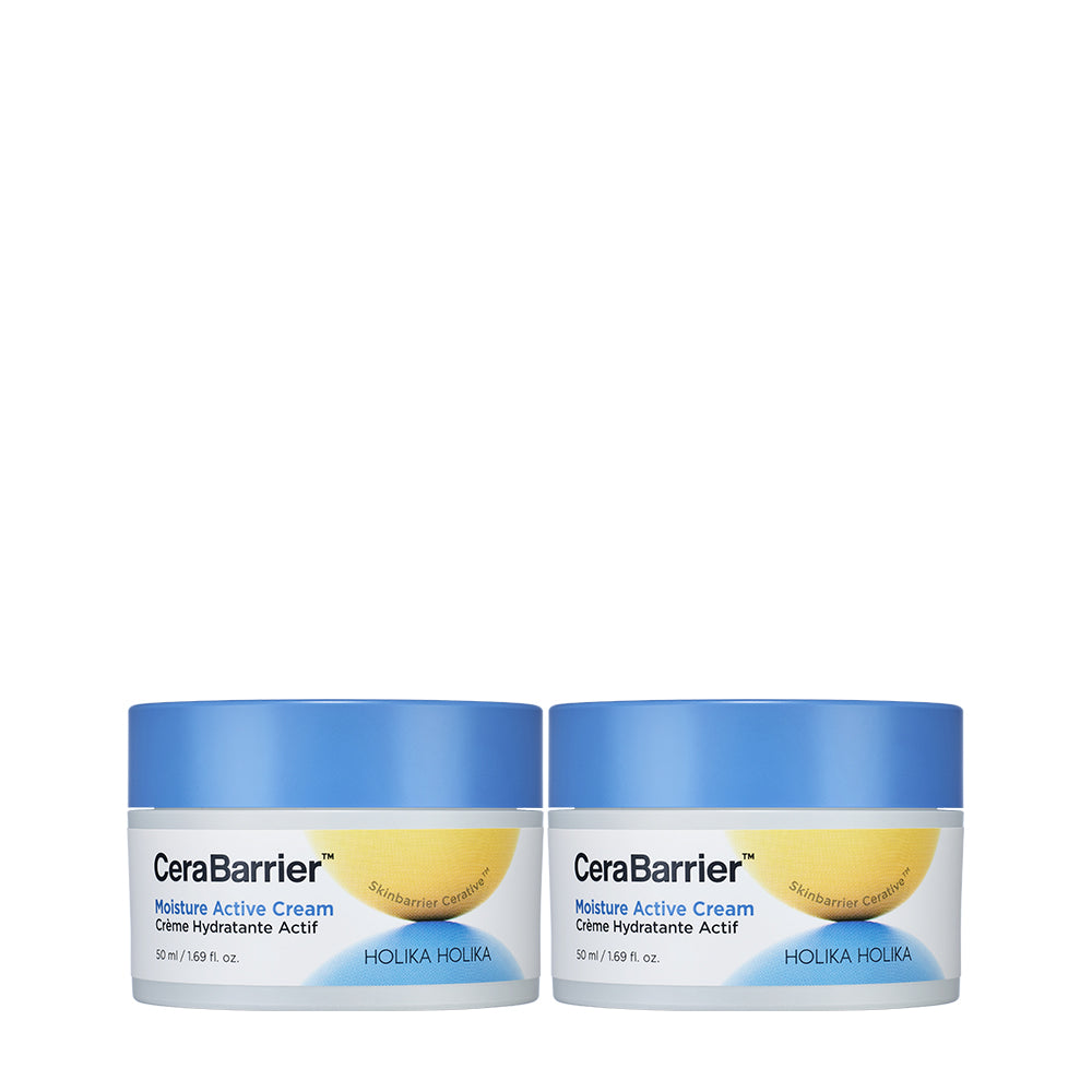 Holika Holika CeraBarrier Moisture Active Cream 50ml (2 Pack)