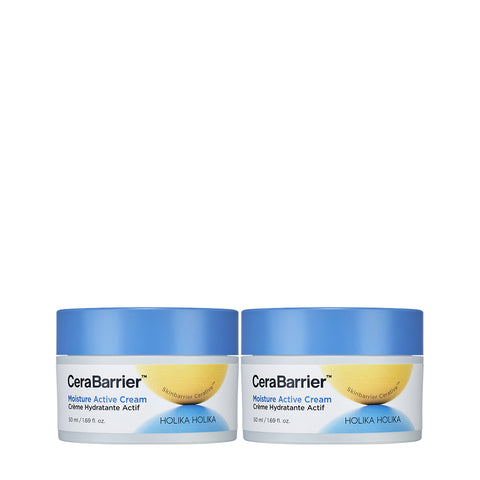 Holika Holika CeraBarrier Moisture Active Cream 50ml (2 Pack)