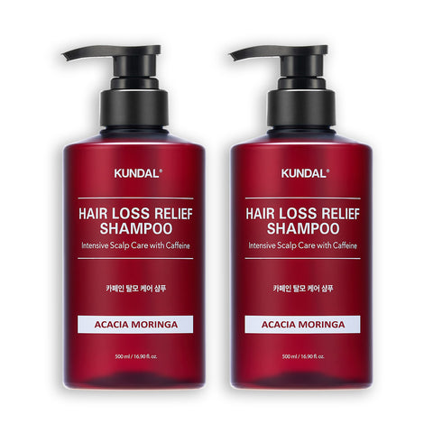 Kundal Caffeine Hair Loss Shampoo 500ml (2 Pack)