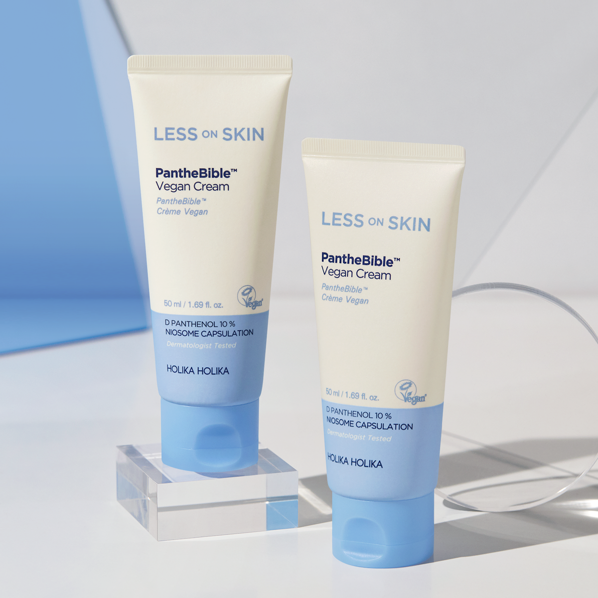 Holika Holika Leson Skin PanteBible B5 Panthenol 10% Vegan Cream 50ml (2 Pack)