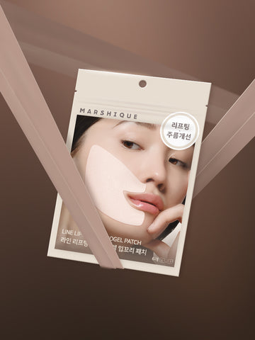 Marshique Line Lifting Hydrogel Smile Corner Patches (1 Pack, 6 pcs)