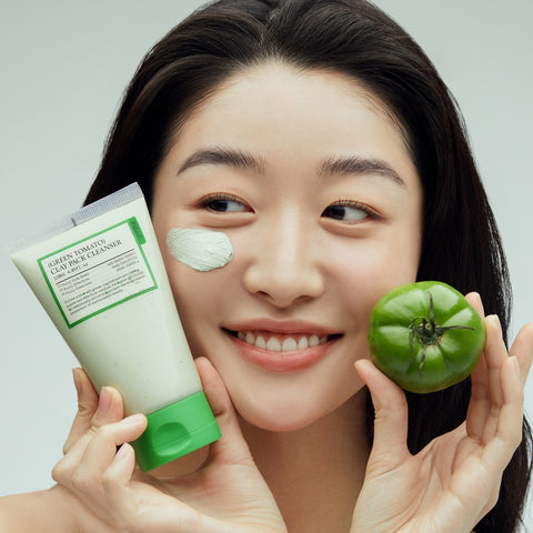 Fully Green Tomato Clay Pack Cleanser 120ml + Cream 90ml