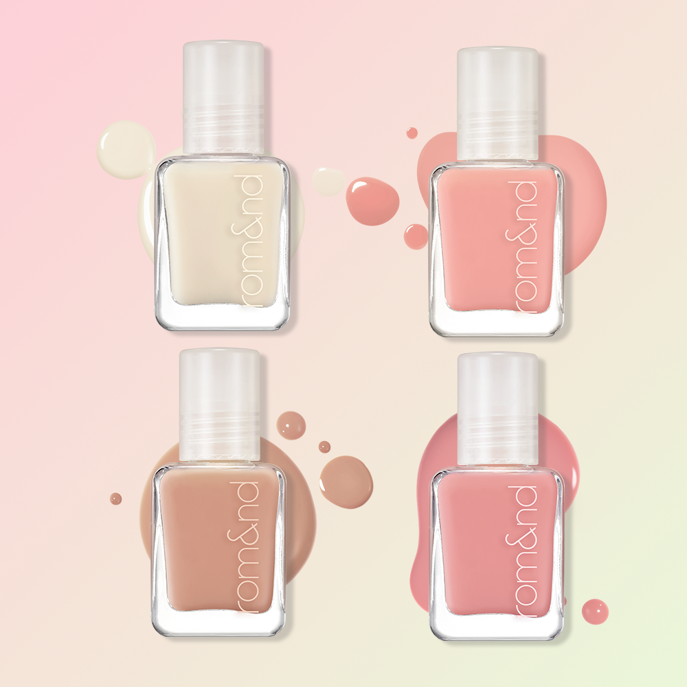 rom&nd Mood Pebble Hardener 4-Color 7ml (2 Pack)