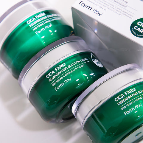 Farmstay Cica Farm Regenerating Solution Cream 50ml (3 pack)